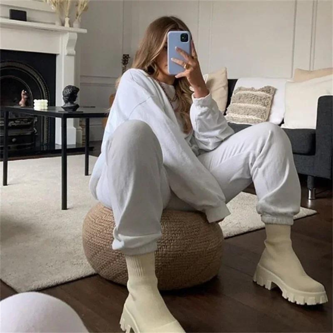 Joyce - Bottes hautes tendance et décontractées pour femmes