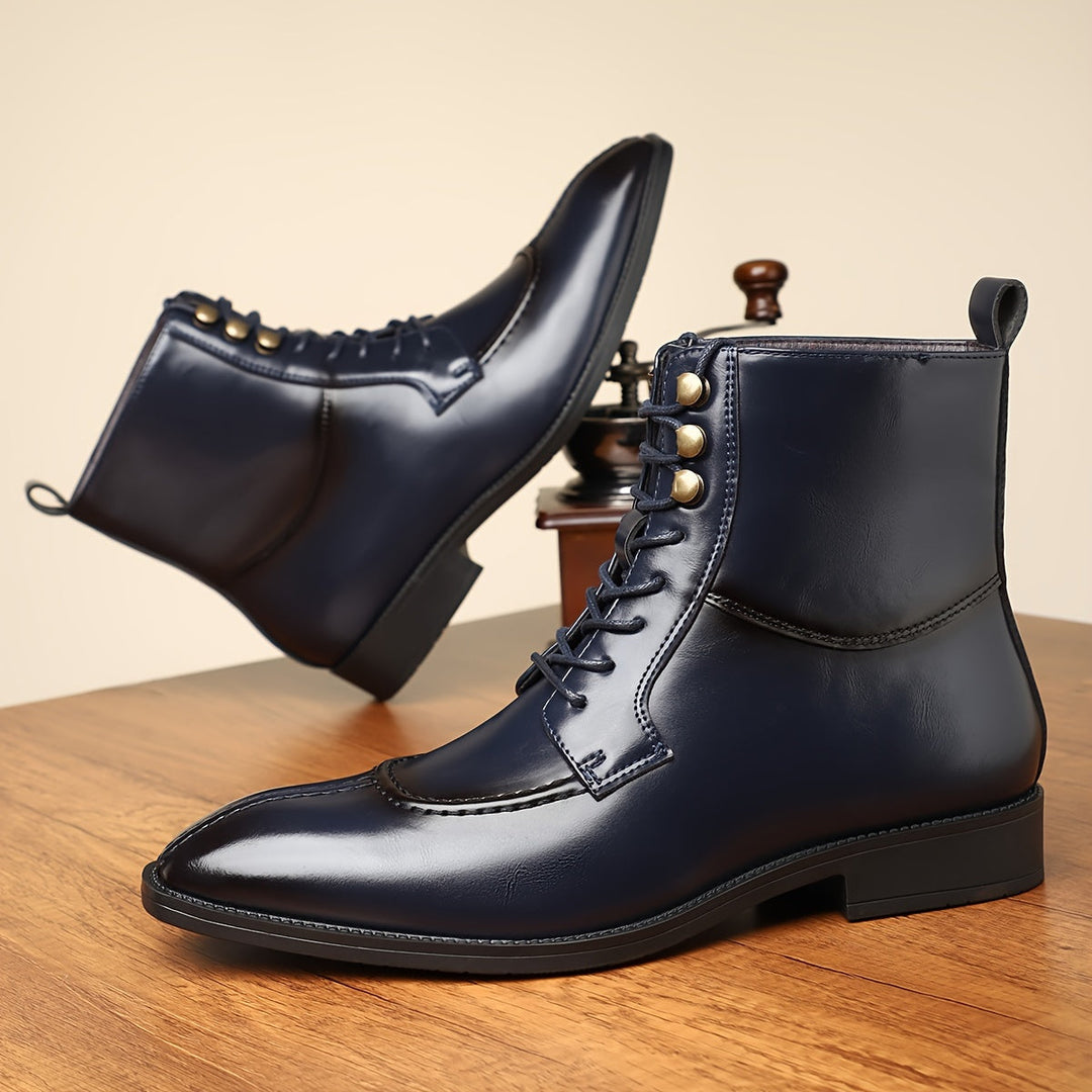 Nash Oxford Leather Ankle Boots - L'élégance intemporelle pour toutes les occasions