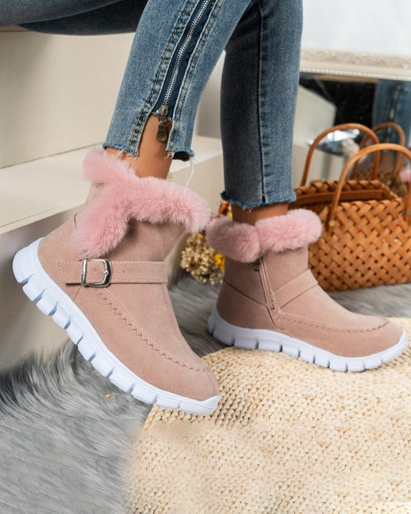 Bottes de neige isolées ultra-confortables