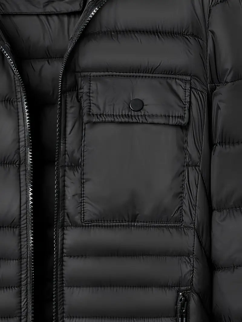Veste matelassée élégante avec capuche pour hommes - Erik