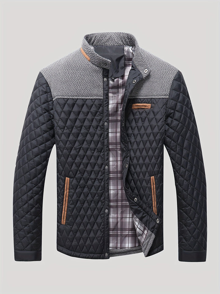 Eden | Veste coupe-vent élégante avec motif Argyle élégant