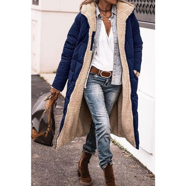Dorine | Élégante et confortable manteau long