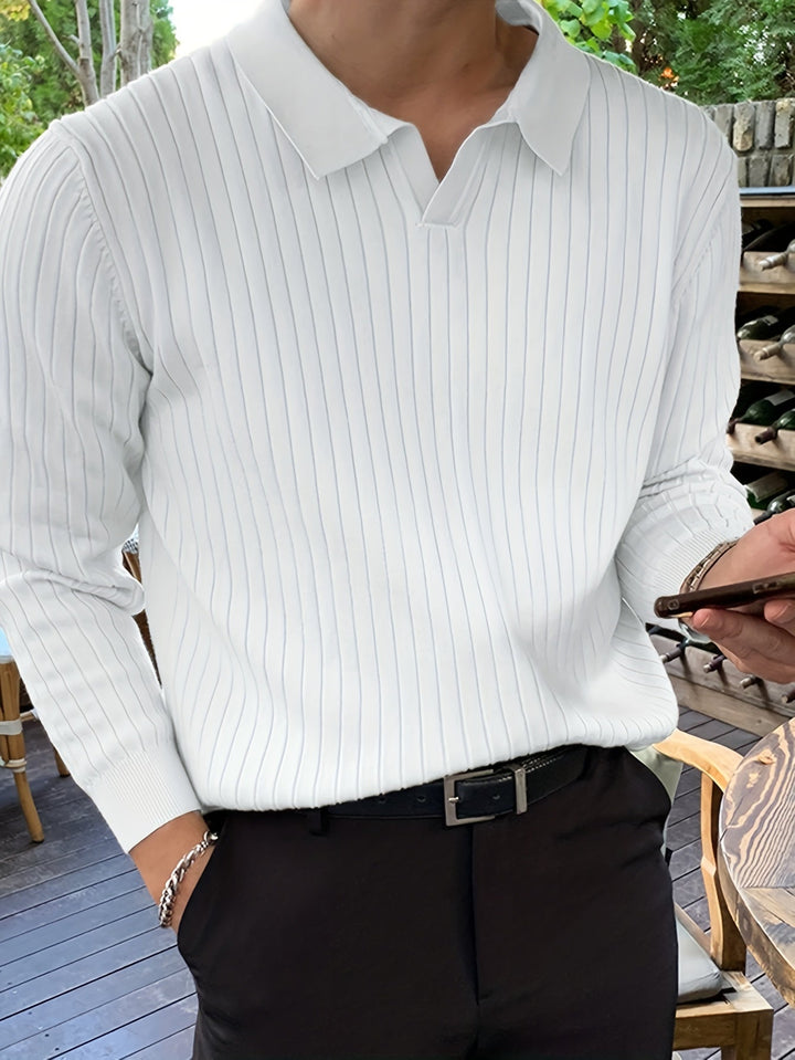 Mauro | Polo à manches longues pour un look tendance