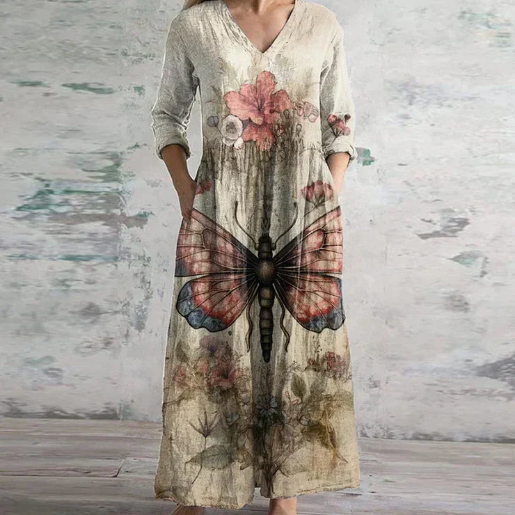 Mia | Robe élégante à motifs uniques