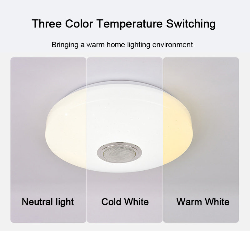 Plafonnier RGB moderne et élégant avec fonctions intelligentes