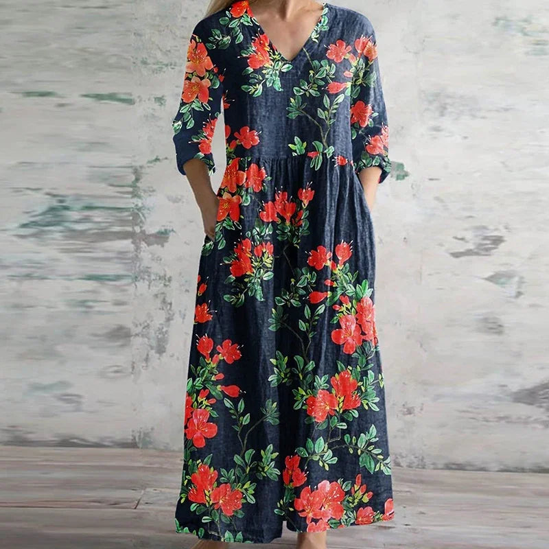 Mia | Robe élégante à motifs uniques
