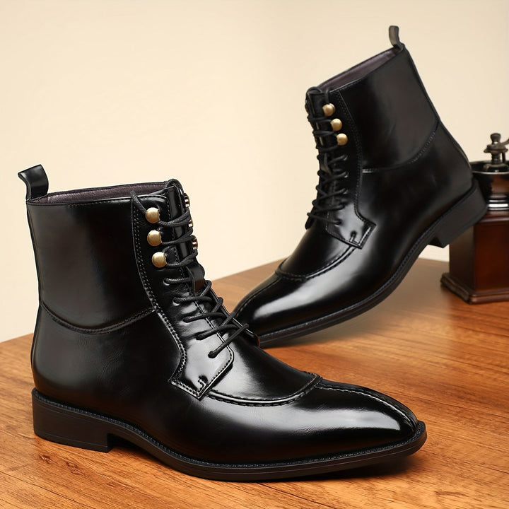 Nash Oxford Leather Ankle Boots - L'élégance intemporelle pour toutes les occasions