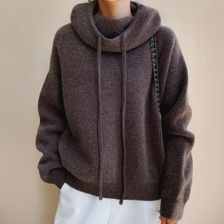 Hanna | Sweat à capuche en tricot pour le confort et le style