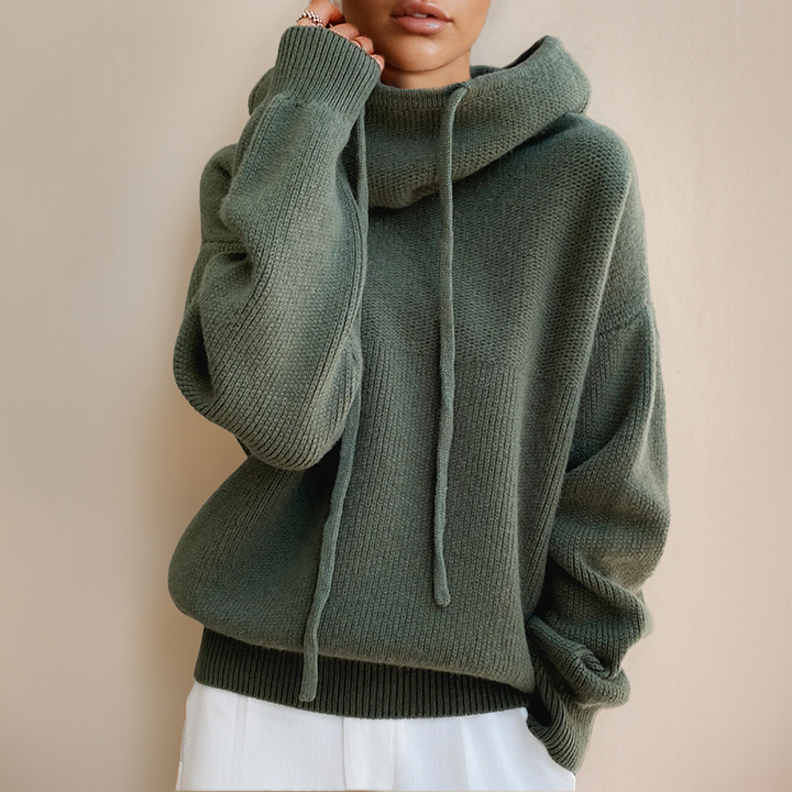 Hanna | Sweat à capuche en tricot pour le confort et le style