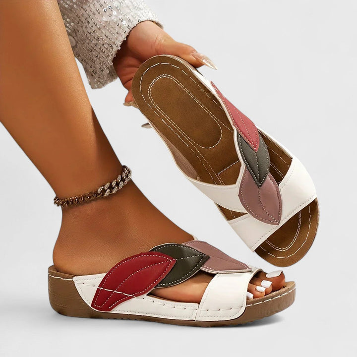 Sophie – Sandales à Enfiler Confort Orthopédique – Style Élégant et Pratique