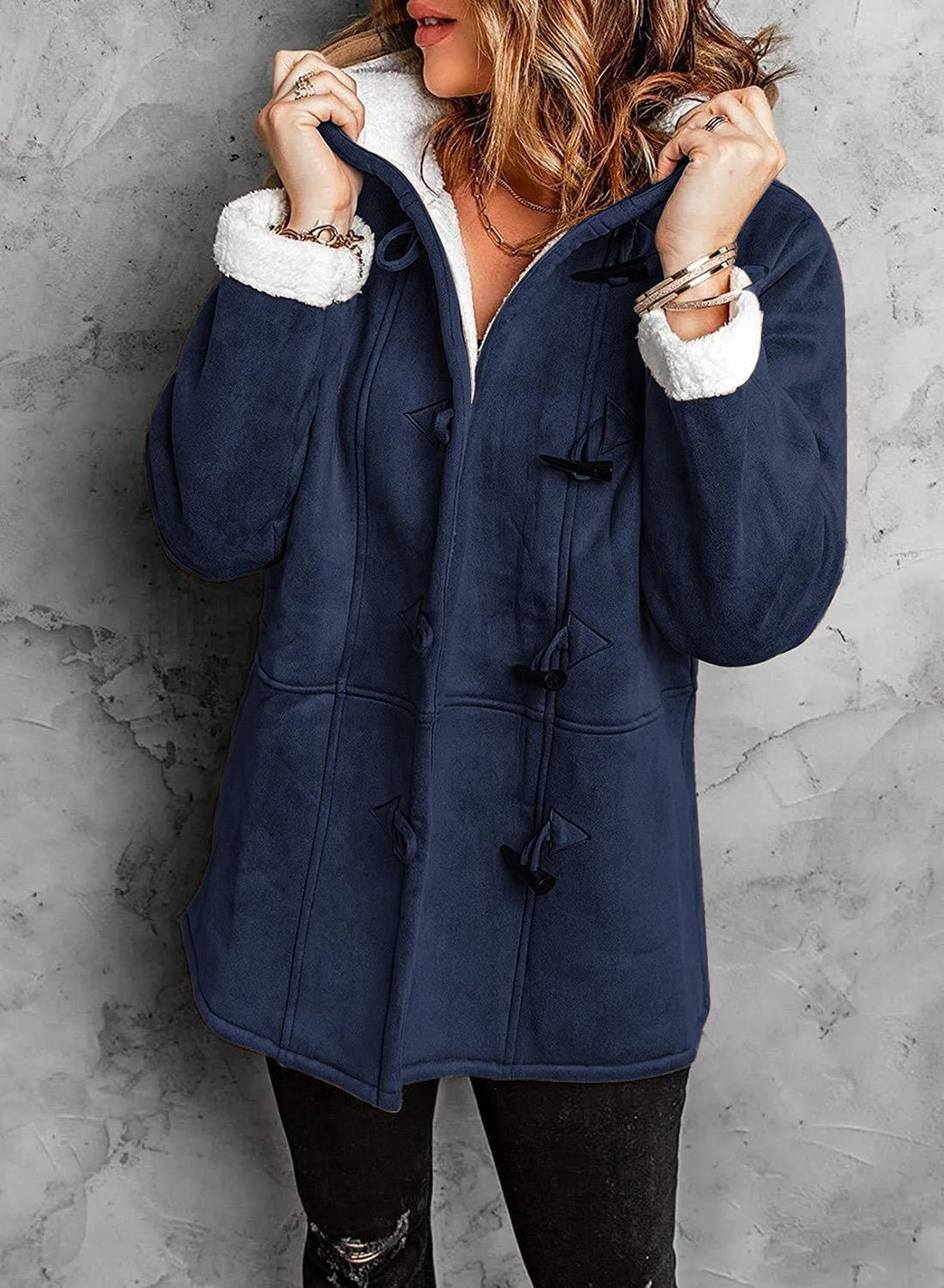 Jil | Manteau d'hiver en peluche de luxe pour un confort absolu