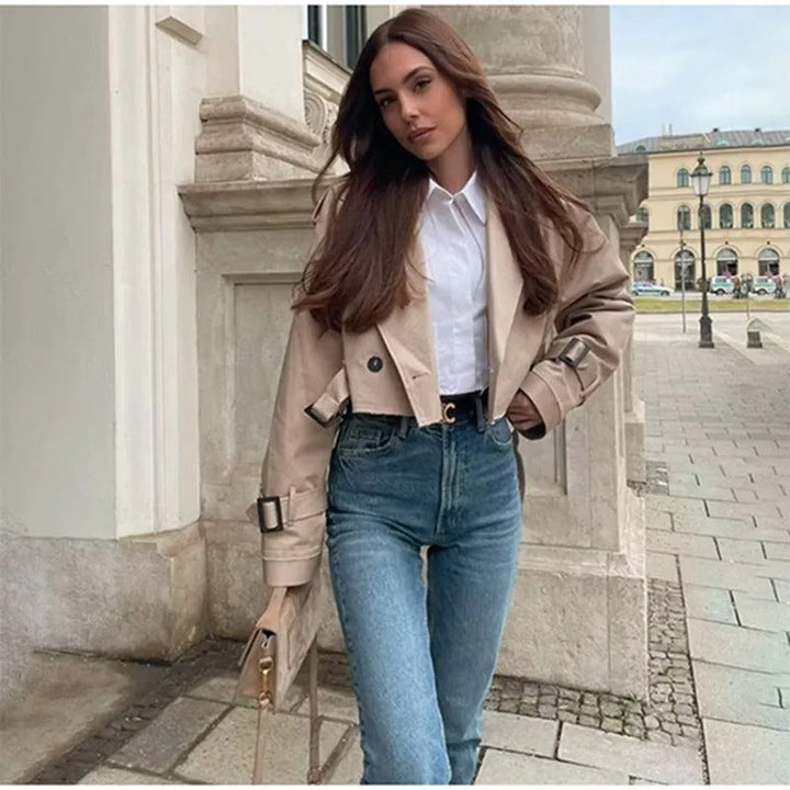 MARIE | Veste courte élégante pour une apparence chic