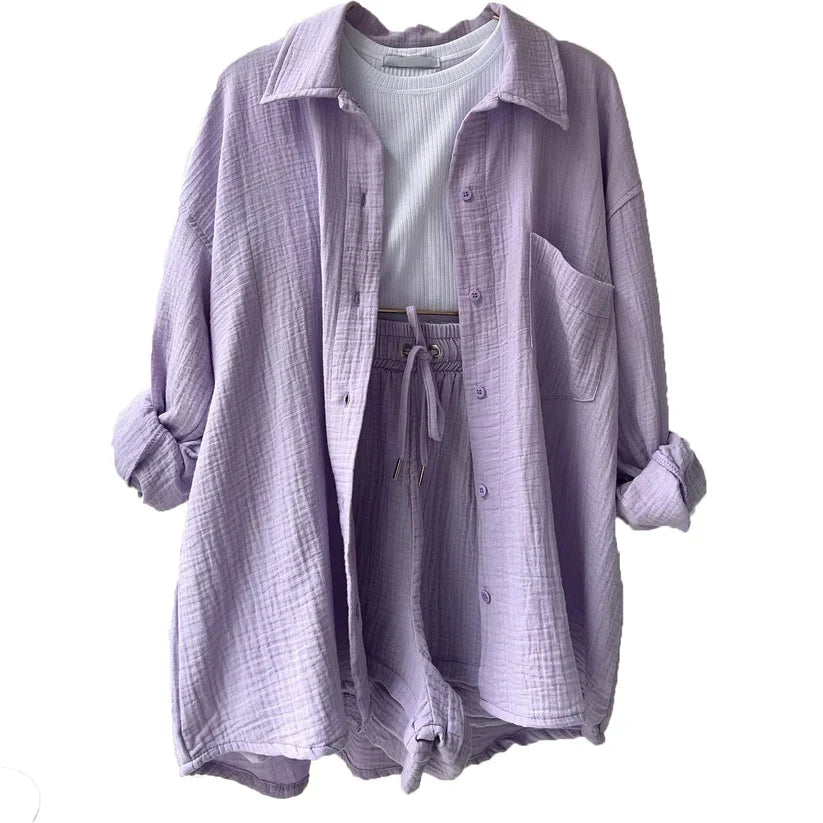 Gelsey - Élégante combinaison en coton pour femmes pour un look intemporel