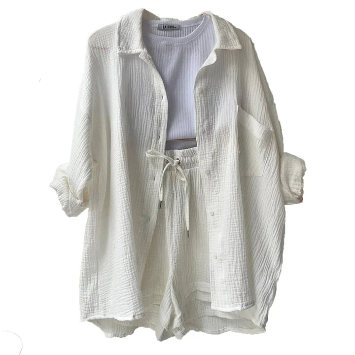Gelsey - Élégante combinaison en coton pour femmes pour un look intemporel