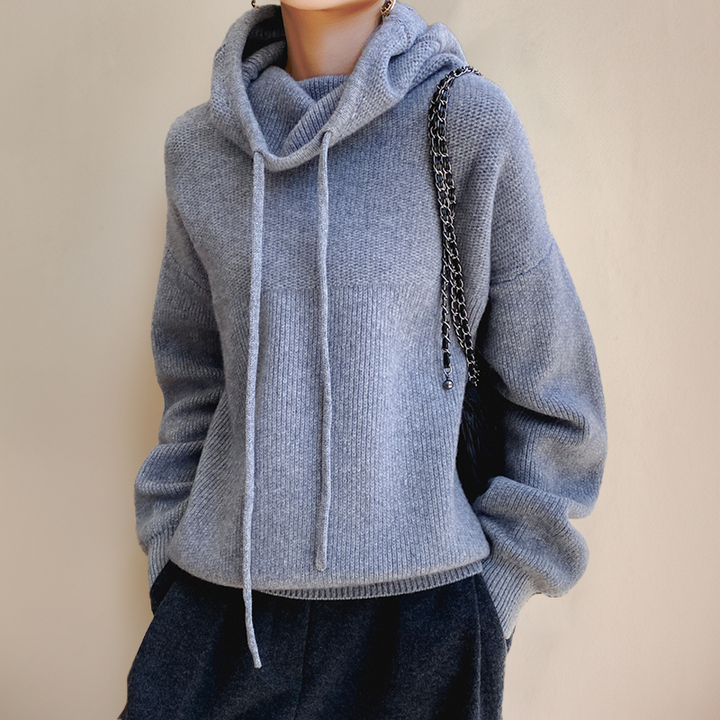 Hanna | Sweat à capuche en tricot pour le confort et le style