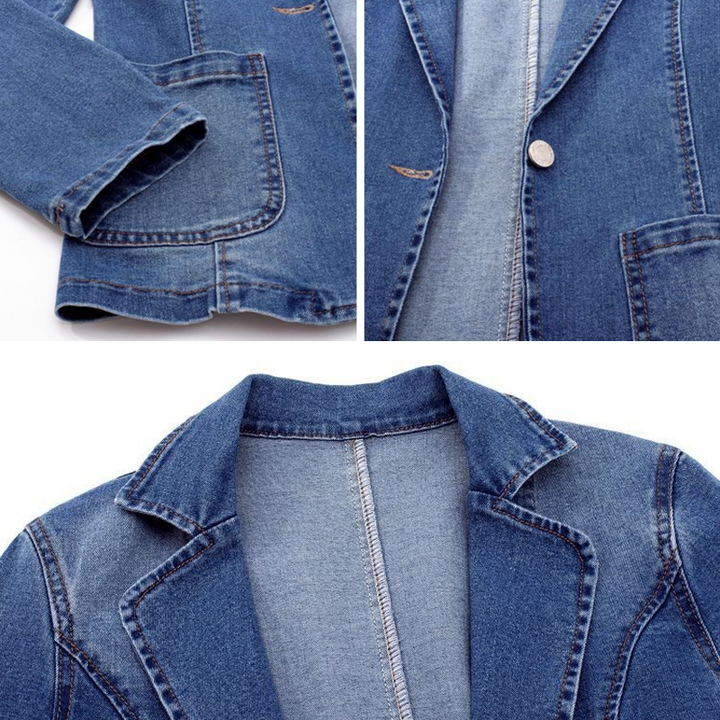 Matilda | Blazer en denim intemporel