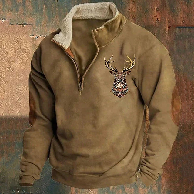 Lucien™ - Sweat à Zip Quart
