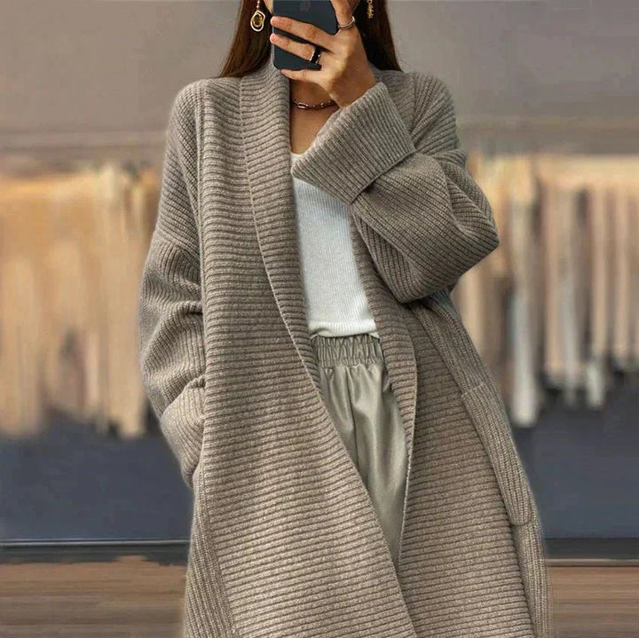 Cardigan long chic Eva pour femmes