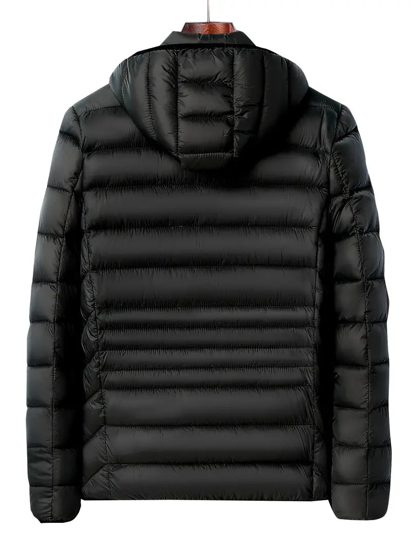 Veste matelassée élégante avec capuche pour hommes - Erik