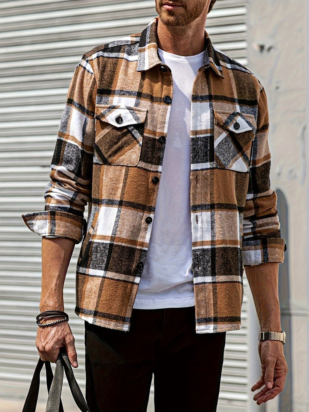Gilet de bûcheron stylé de William