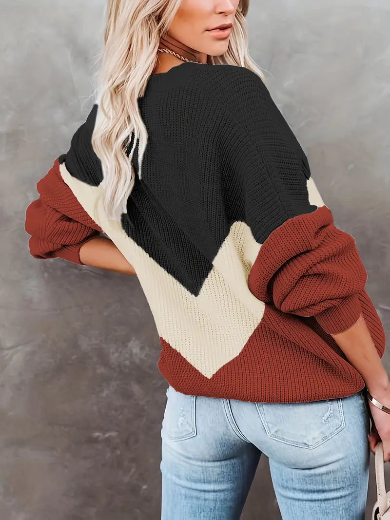 Geena - Elegant Pullover à manches longues pour femmes