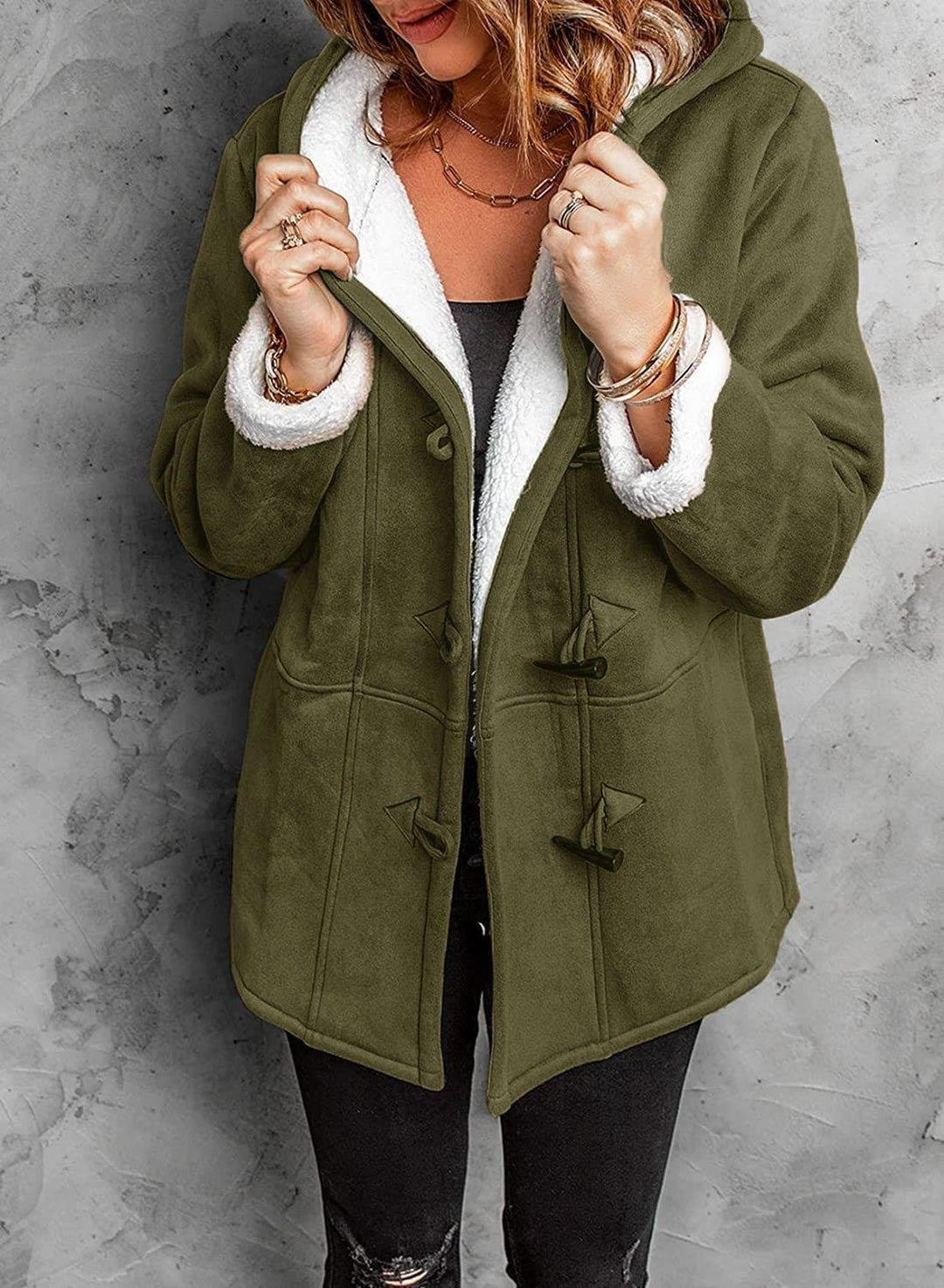 Jil | Manteau d'hiver en peluche de luxe pour un confort absolu