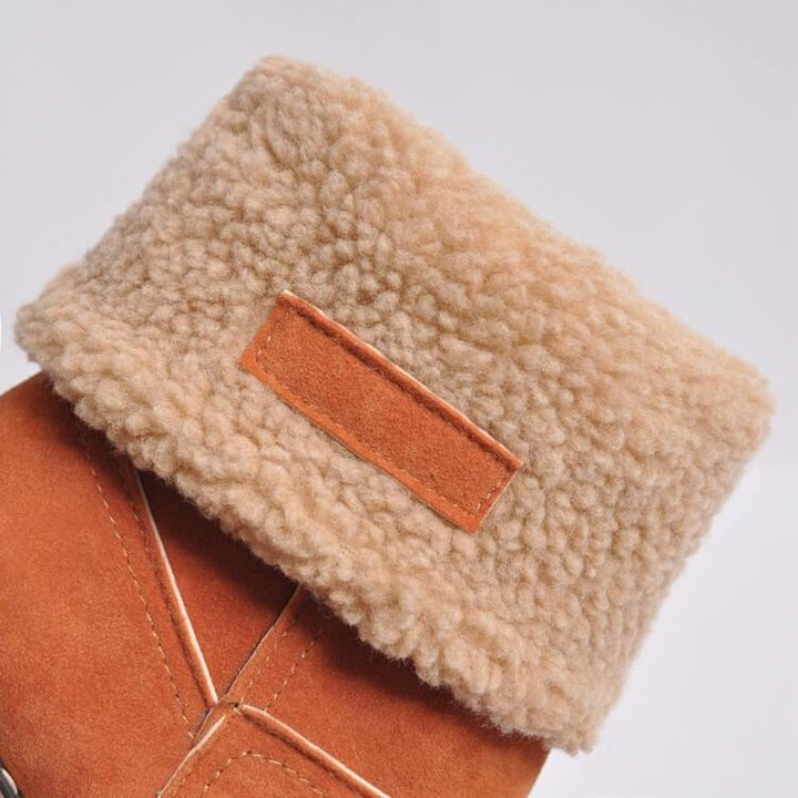 Jasmine | Bottes de neige élégantes et confortables avec doublure en fourrure synthétique de luxe