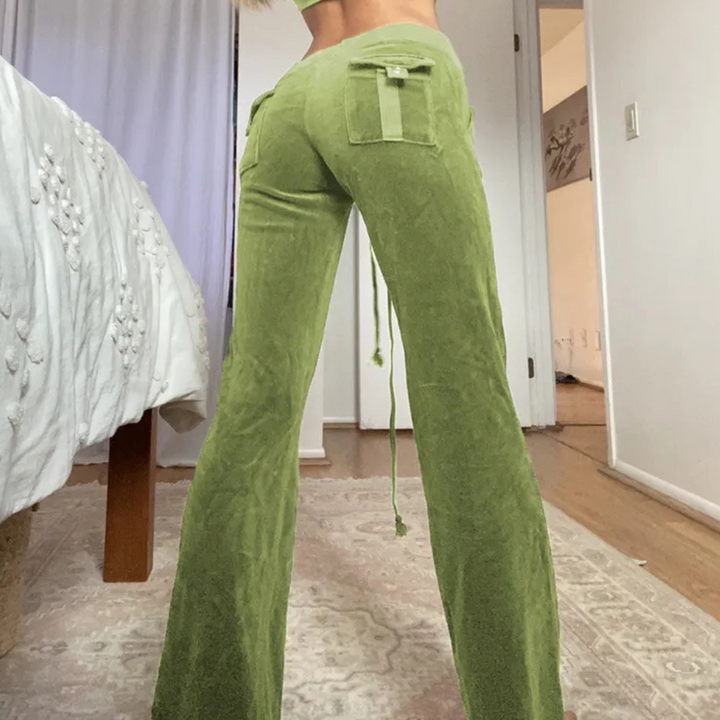 Pantalon évasé décontracté pour femmes - Miliani Collection