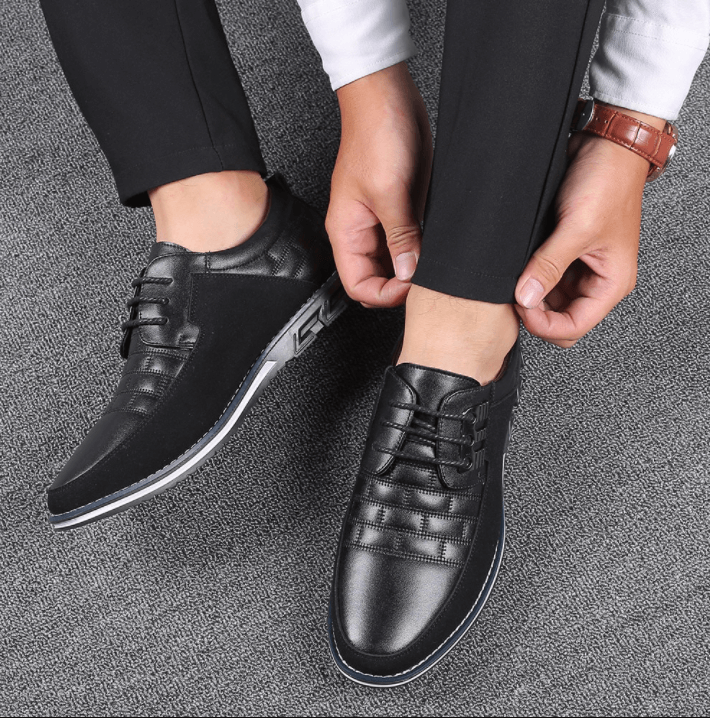 Eef | Trendy Hybrid Faux Leather Sneakers