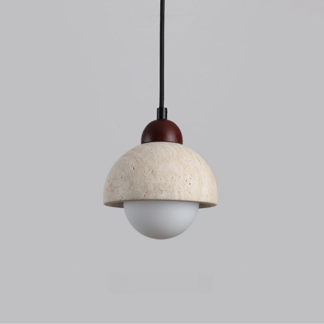 Elégante lampe pendante en marbre naturel