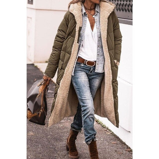 Dorine | Élégante et confortable manteau long