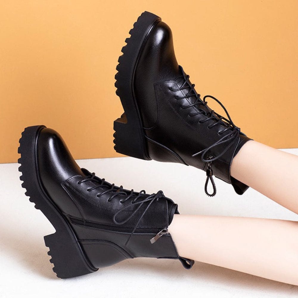 Christiane™ - Bottes d'Hiver à Talons Élégantes