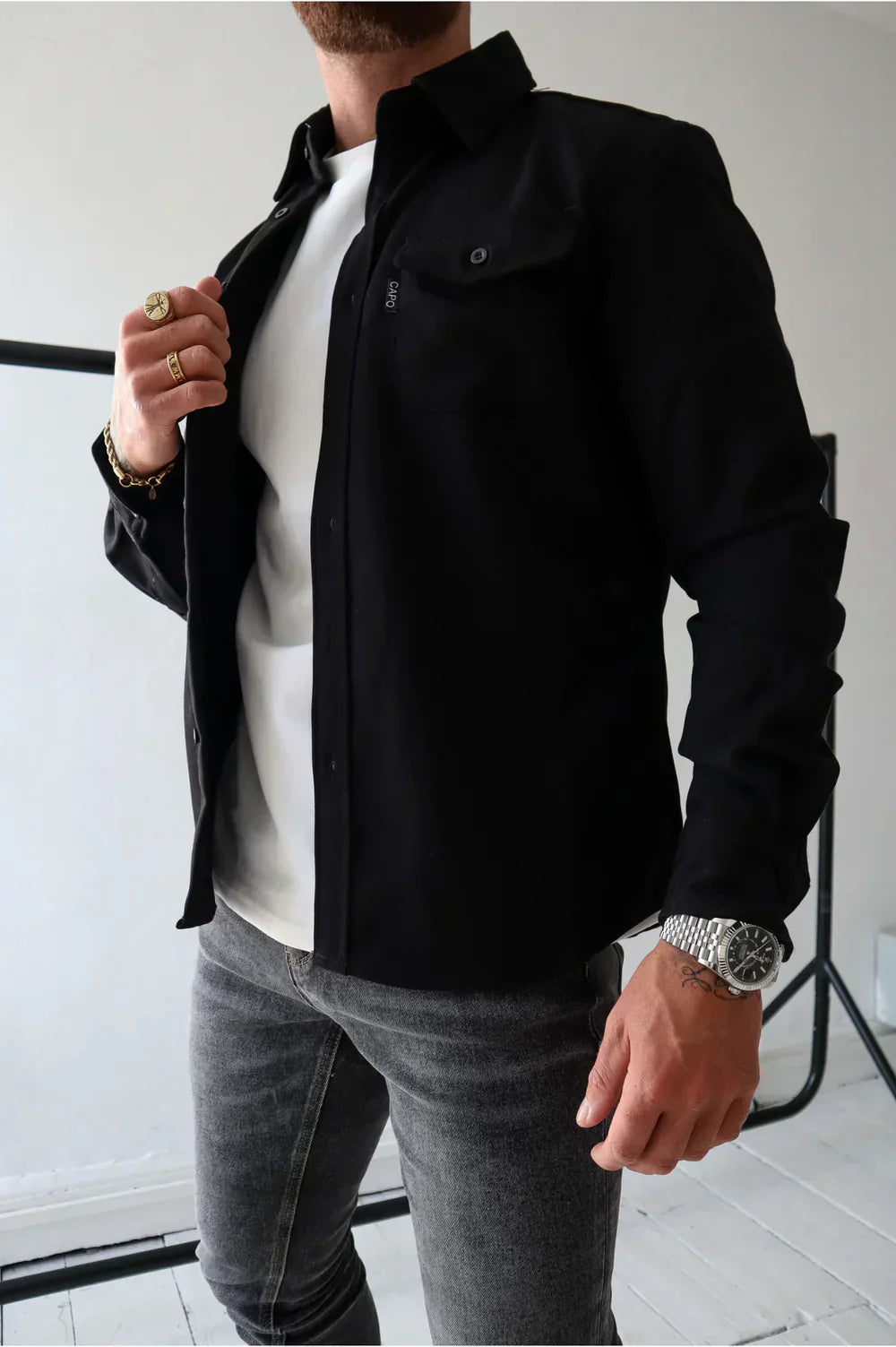 Klaus | Chemise de survêtement élégante et raffinée