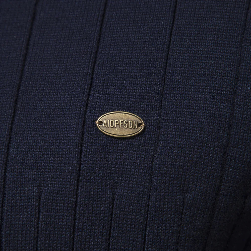 Alex | Pull de luxe avec fermeture éclair tendance