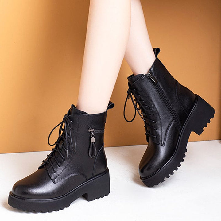 Christiane™ - Bottes d'Hiver à Talons Élégantes