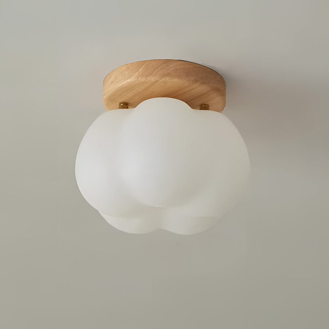 Lampe suspendue chic en forme de citrouille pour une atmosphère plus chaleureuse