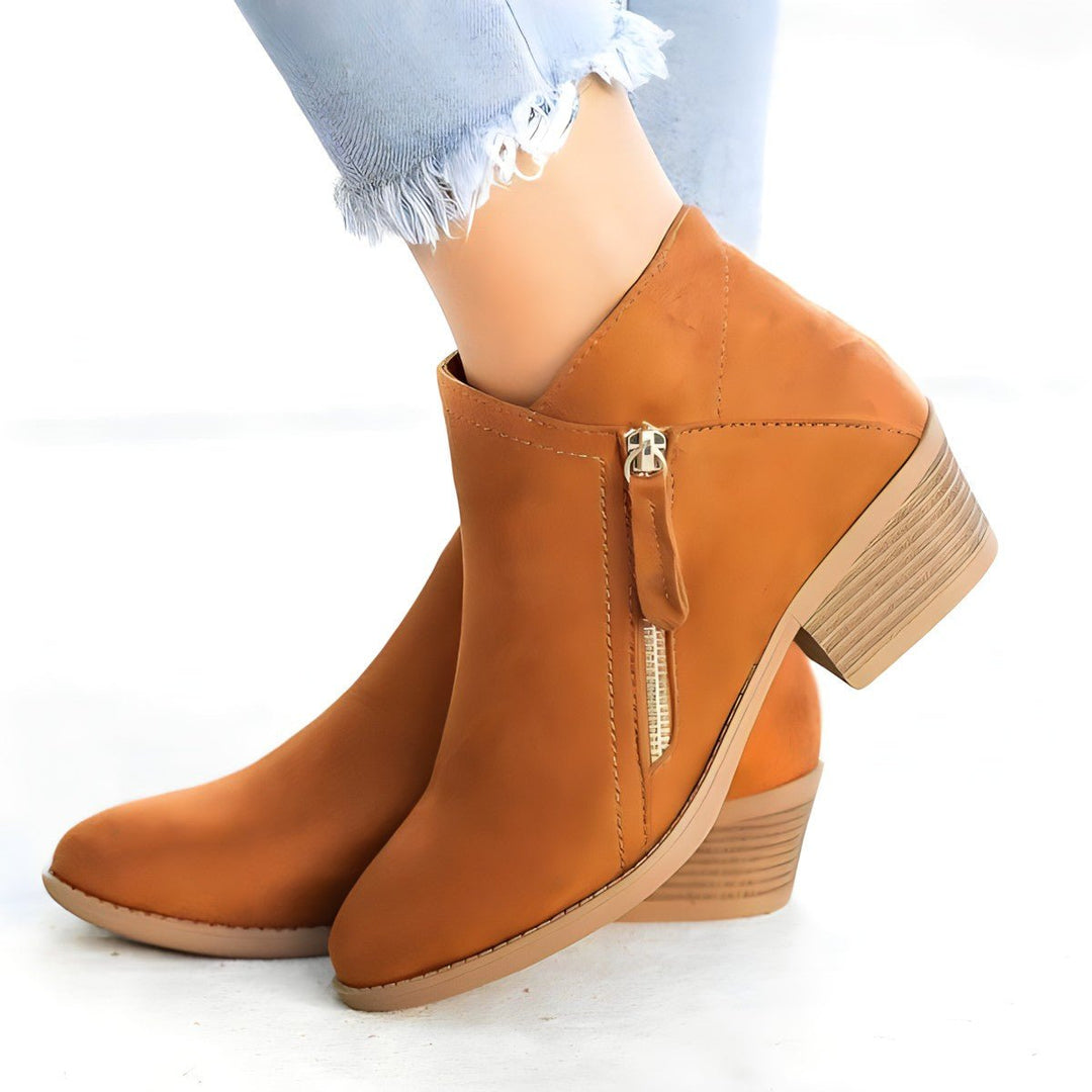Jeanette - Bottes à talons élégants pour femmes