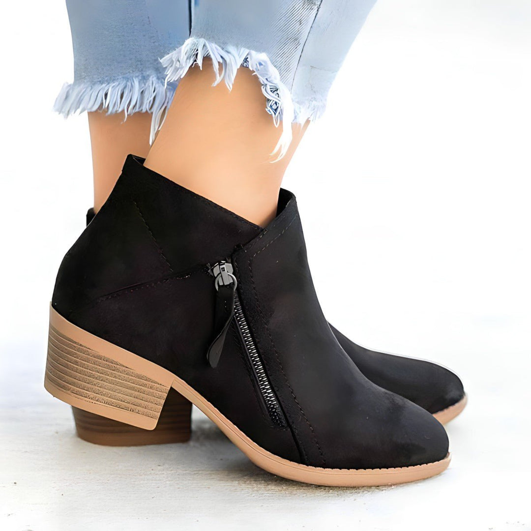 Jeanette - Bottes à talons élégants pour femmes