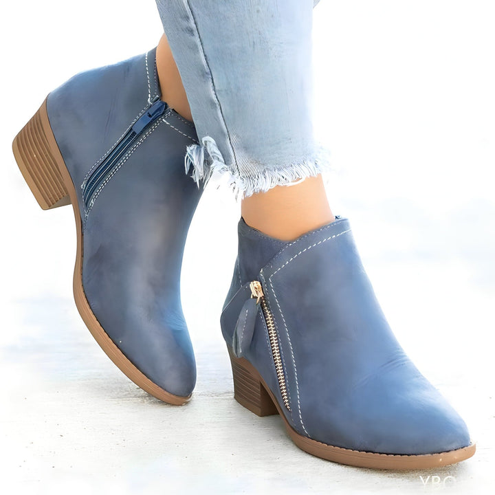 Jeanette - Bottes à talons élégants pour femmes