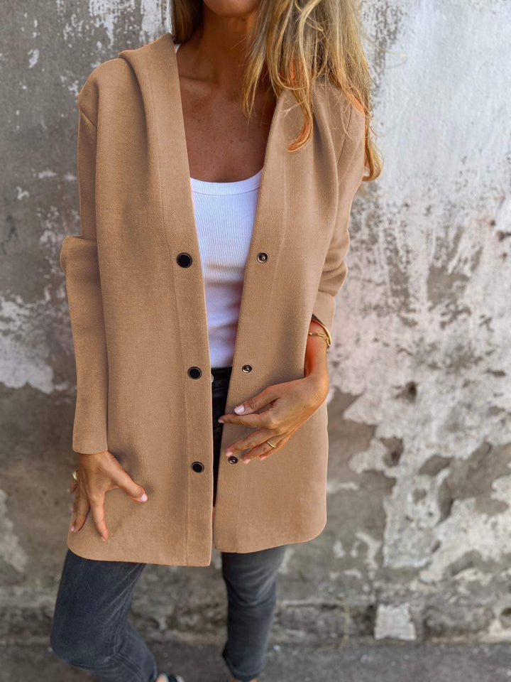 Malorie | Veste élégante et décontractée avec capuche