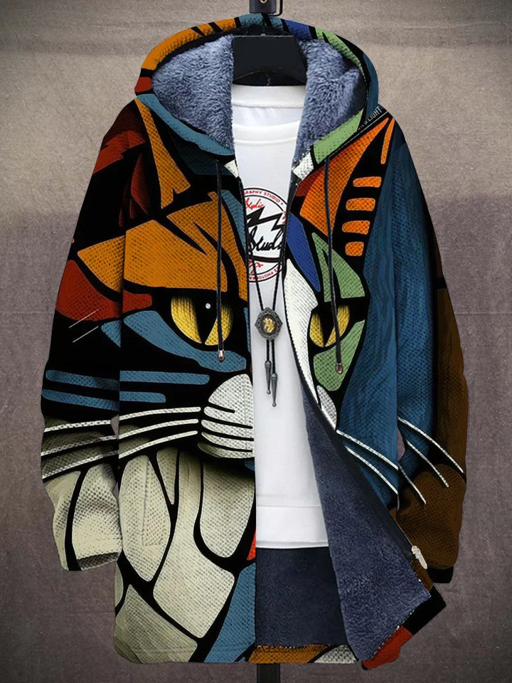 ELOWEN - Manteau imprimé stylé pour des looks branchés
