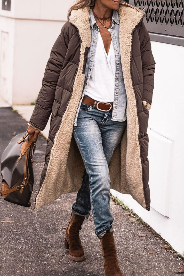 Dorine | Élégante et confortable manteau long