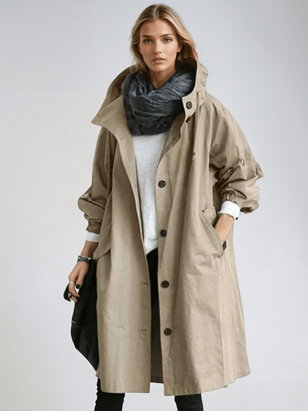 ELEANOR - Trench-coat imperméable pour l'élégance par tous les temps