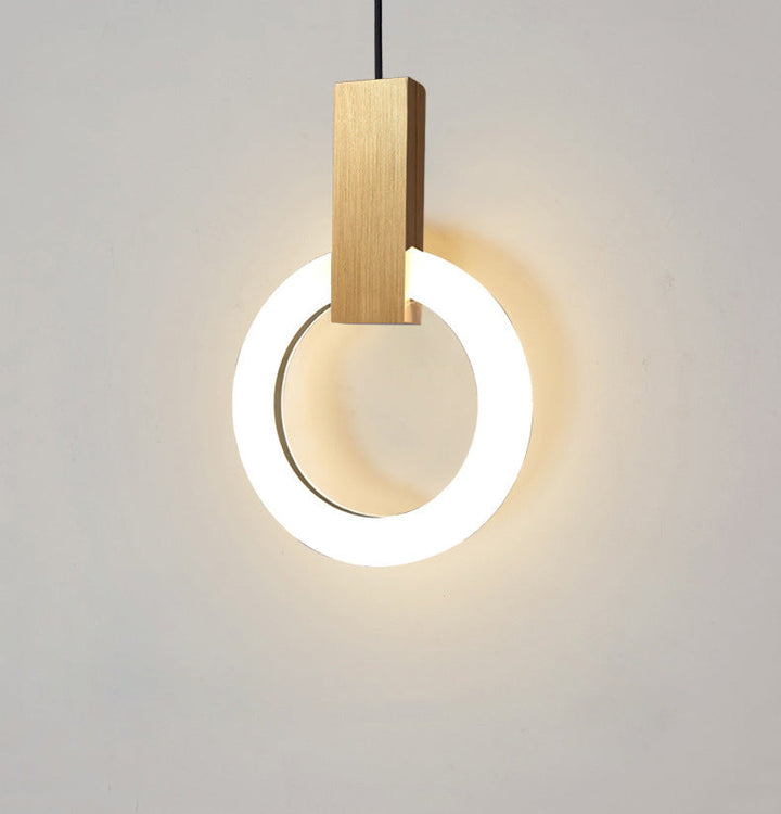 Elégante lampe pendante LED nordique
