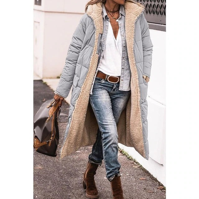 Dorine | Élégante et confortable manteau long