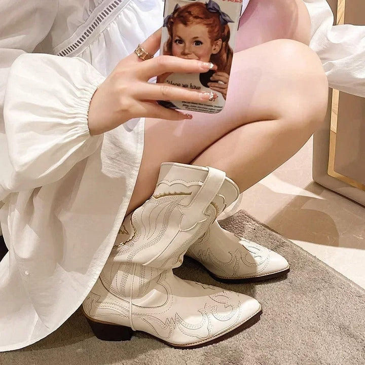 Beulah - Bottes de cow-boy de luxe pour femmes