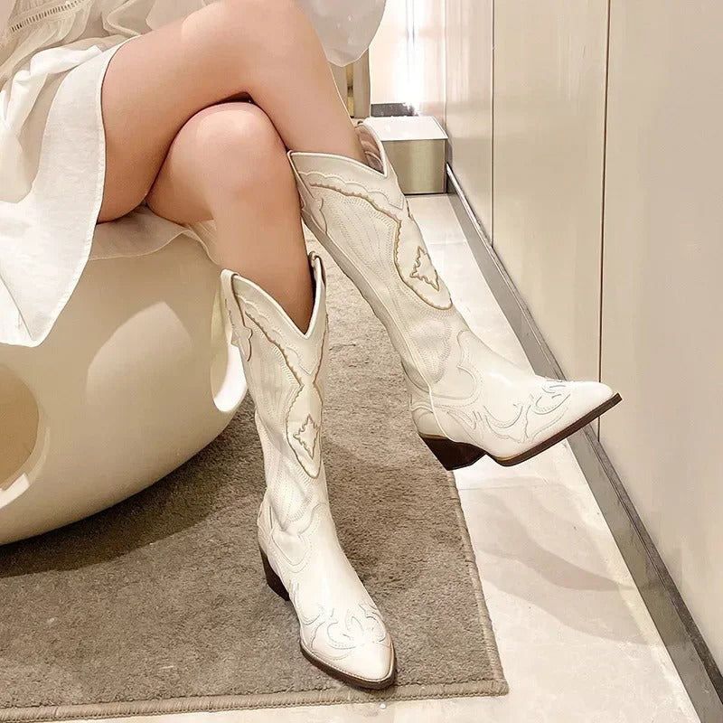 Beulah - Bottes de cow-boy de luxe pour femmes