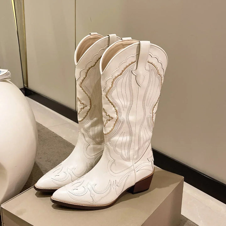 Beulah - Bottes de cow-boy de luxe pour femmes
