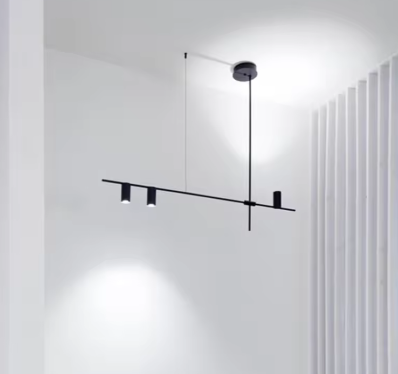Lustre élégant de style Noreen avec finition longue raffinée