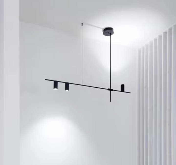 Lustre élégant de style Noreen avec finition longue raffinée